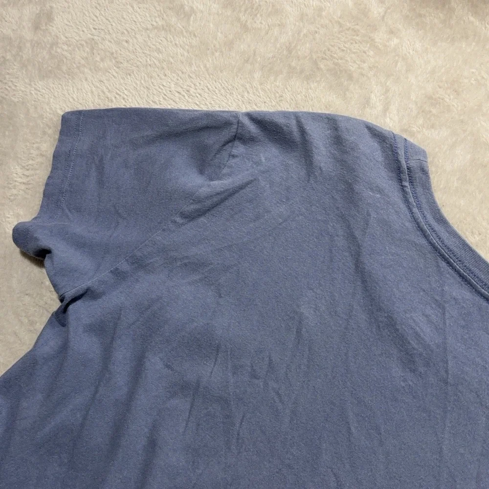 Polo Ralph Lauren Size M Men's Short Sleeve T-Shirt Slim Fit Blue Preppy Casual